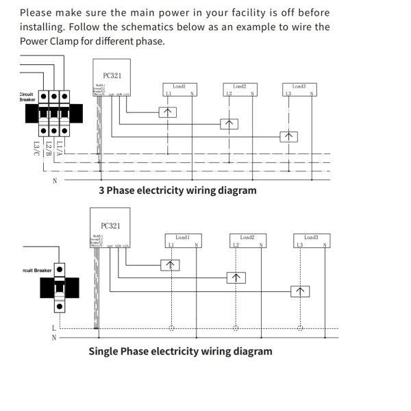 Фото - Лічильник електроенергії PC321-W 3ф 1000А WiFi Smart