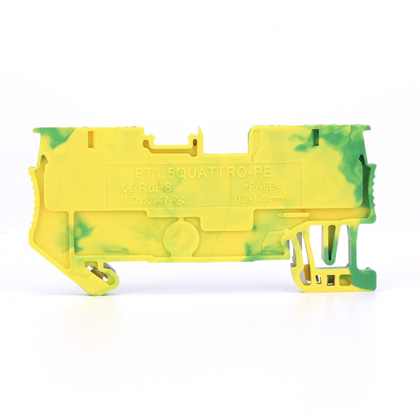 Фото - Клема заземлення PT 1.5 QUATTRO PE (1-рівнева)