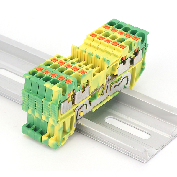 Фото - Клема заземлення PT 1.5 QUATTRO PE (1-рівнева)