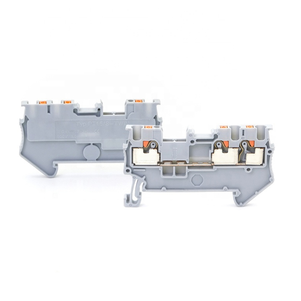 Фото - Прохідна клема PT 1.5 TWIN (1-рівнева)