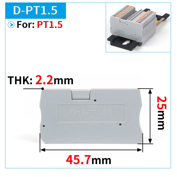 Фото - Кінцева кришка D-PT 1.5
