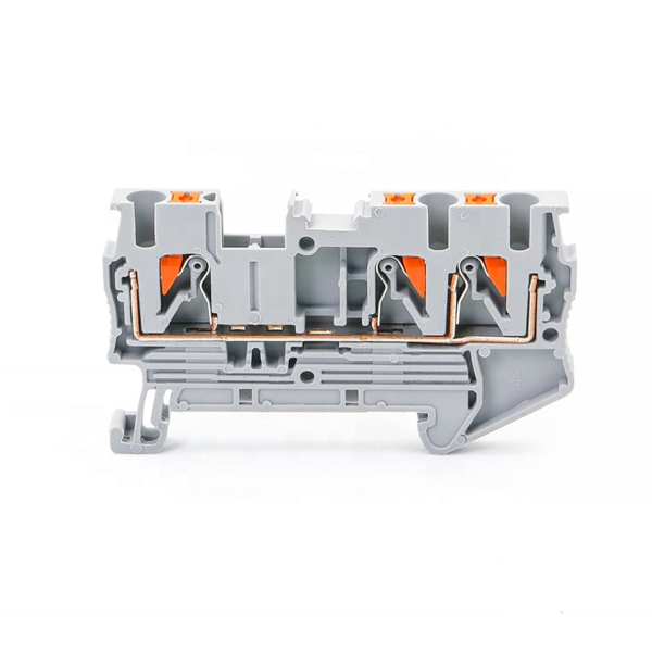 Фото - Прохідна клема PT 2.5 TWIN (1-рівнева)