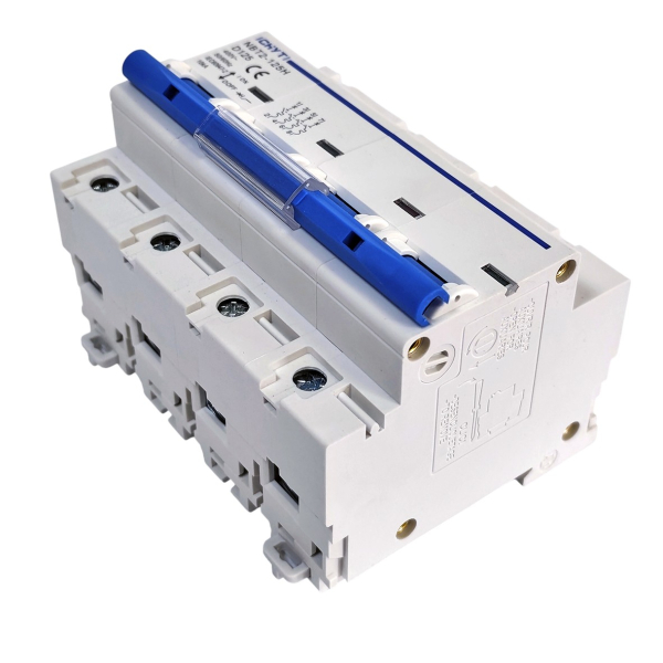 Фото - Автоматичний вимикач 4полюси 125А DIN рейка CHYT NBT2-125H