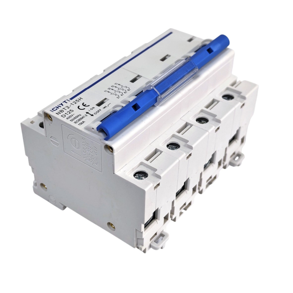 Фото - Автоматичний вимикач 4полюси 125А DIN рейка CHYT NBT2-125H