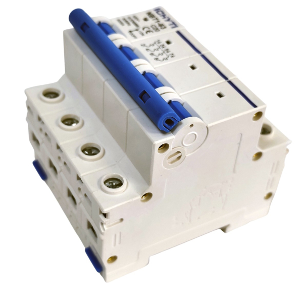 Фото - Автоматичний вимикач 4полюси 20А DIN рейка CHYT NBT1-63