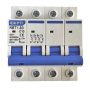 Автоматичний вимикач 4полюси 10А DIN рейка CHYT NBT1-63