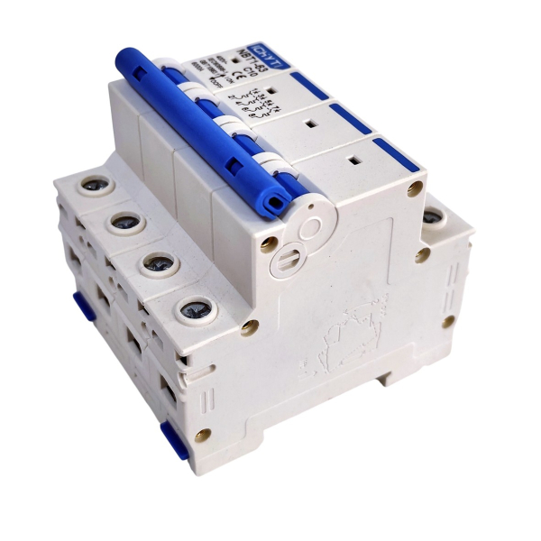 Фото - Автоматичний вимикач 4полюси 10А DIN рейка CHYT NBT1-63