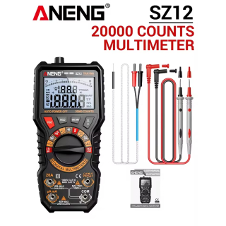 Фото - Мультиметр Aneng SZ12 750V AC/ 1000V DC Voltage, 20A AC/DC Current, NCV, LCD з підсвіткою, True RMS