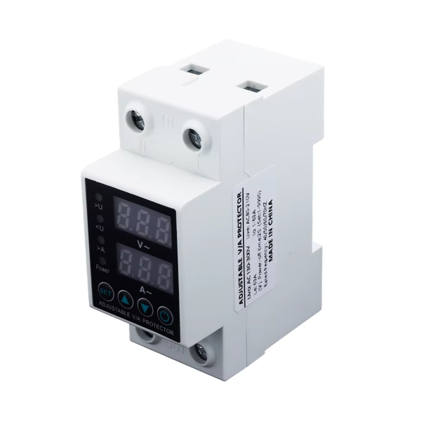 Фото - Реле напруги 1фаза 63А, Реле захисту 2