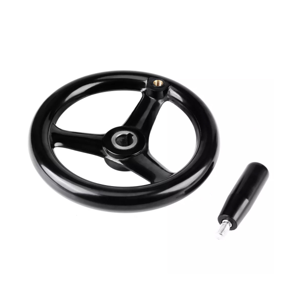 Фото - Штурвал-маховик верстатний 200мм 3х-спицевий