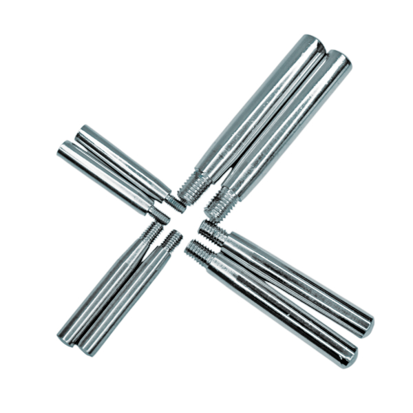 Фото - Ручка сталева довжина 63мм зовн.діам. 19мм зовн.різьба М8