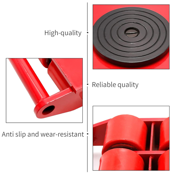 Фото - Візок транспортувальний (такелажний ) поворотний в/п 8тн.