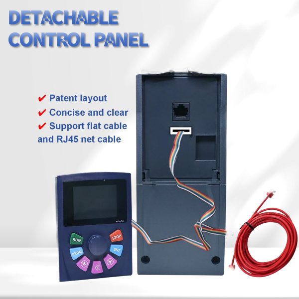 Фото - Частотний перетворювач 380В 3фази векторний 4.0KW - DRIVER AP2 BU, EMI