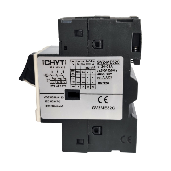 Фото - Автомат захисту двигуна GV2ME32С 24-32А