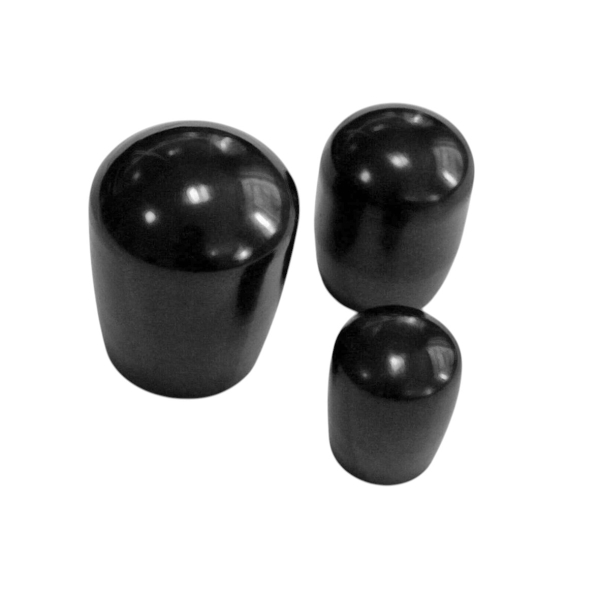 Фото - Рукоятка бакелітова (витягнута овальна) зовн.діам. 25мм внутр.різьба М8