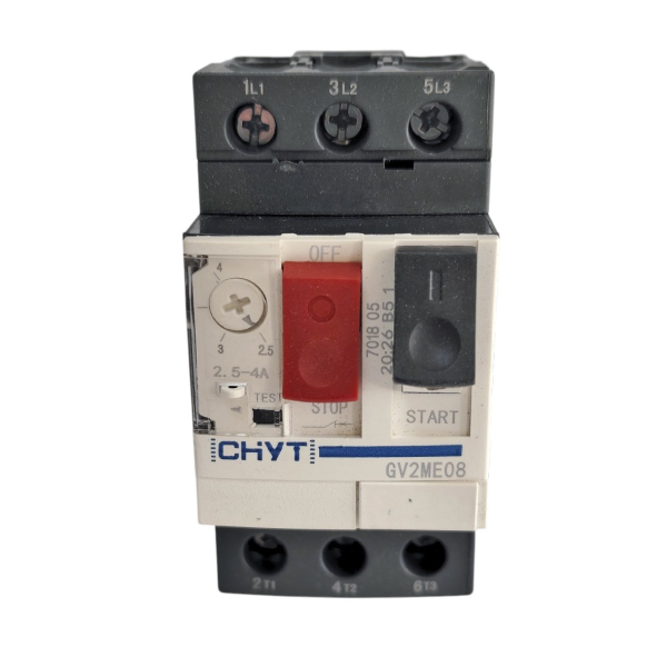 Фото - Автомат захисту двигуна GV2ME08С 2.5-4А