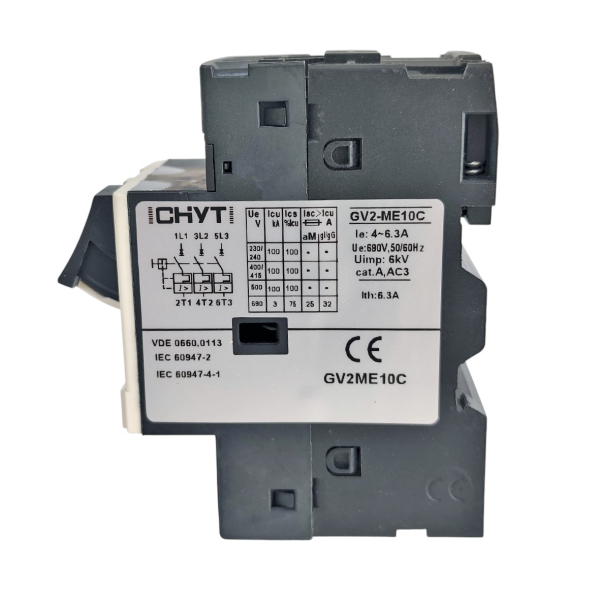 Фото - Автомат захисту двигуна GV2ME10С 4-6.3А