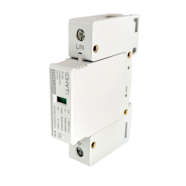 Фото - Обмежувач перенапруги SPD AC 285V 20~40KA 1полюс