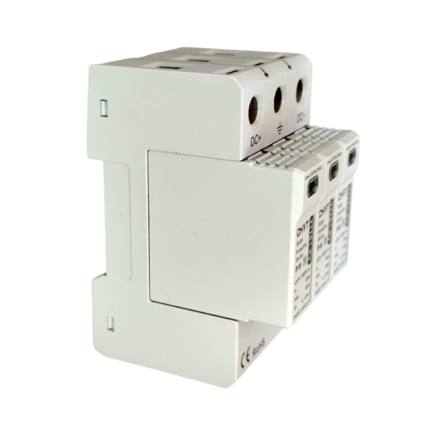 Фото - Обмежувач перенапруги SPD DC 1000V 20~40KA 3полюси CHYT YTTS1-PV
