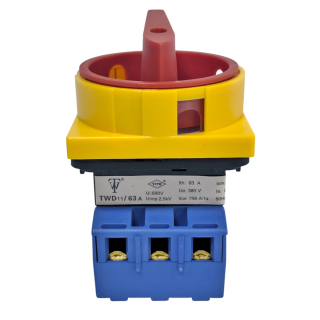 Фото - Кулачковий перемикач 3 полюси 63А 380В