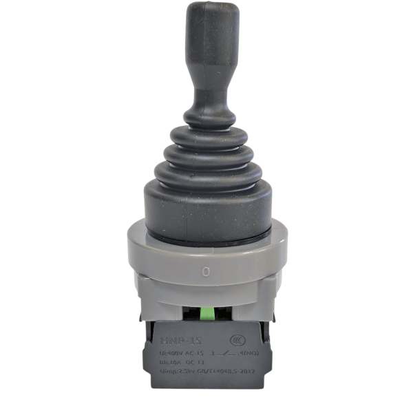 Фото - Джойстік на 4 положення HNP-402/T, одношвидкісний, врізний діам.30мм, 4NO контакти, без фіксації