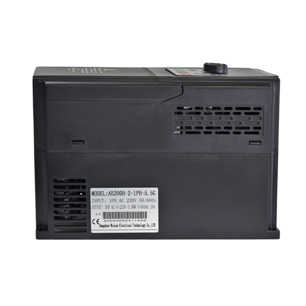 Фото - Частотний перетворювач AE200 з 220В 1фаза на 220В 3фази векторний 5,5KW