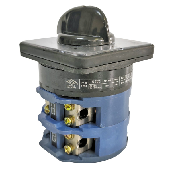 Фото - Кулачковий перемикач 3 полюси 125А 380В