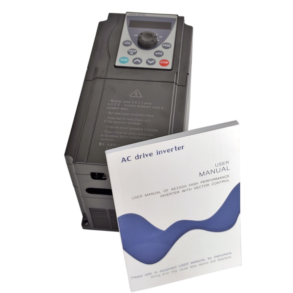 Фото - Частотний перетворювач AE200 з 220В 1фаза на 220В 3фази векторний 4KW