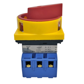 Фото - Кулачковий перемикач 3 полюси 40А 380В