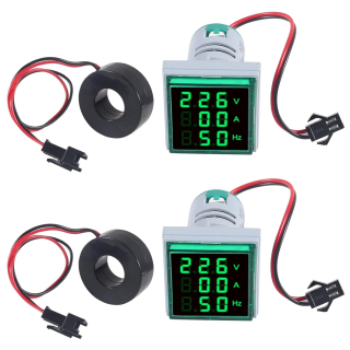 Фото - Цифровий індикатор AD101-22VAHZS 60-500V. 0-100A (зелений)